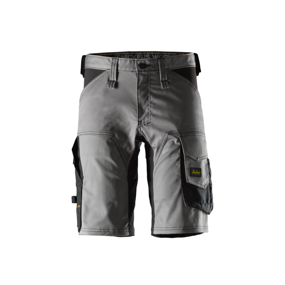 SHORTS STRETCH AW GRÅ/SVART STL 50