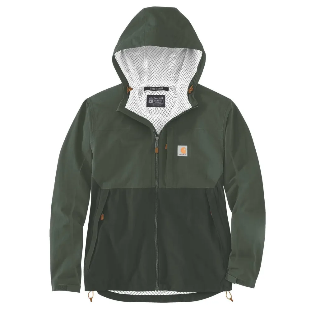 Carhartt 105751N04-XXL Skaljacka Vattenavvisande, underlättar rörelse och skyddar mot vind Svart - Bild 2