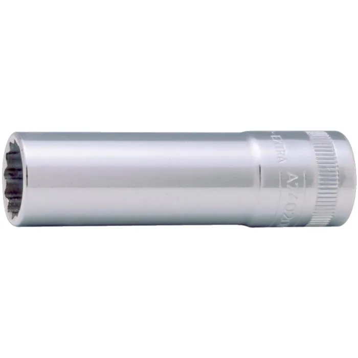 Bahco A7402DZ-5/8 Tolvkanthylsa 3/8", lång modell, tum 5/8" - Bild 2