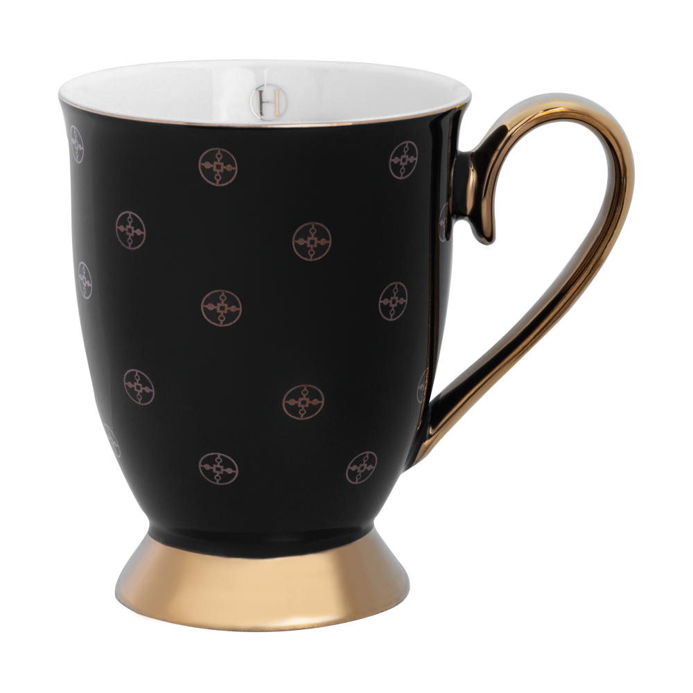 Anima Gemella Nero mugg 28 cl, Svart