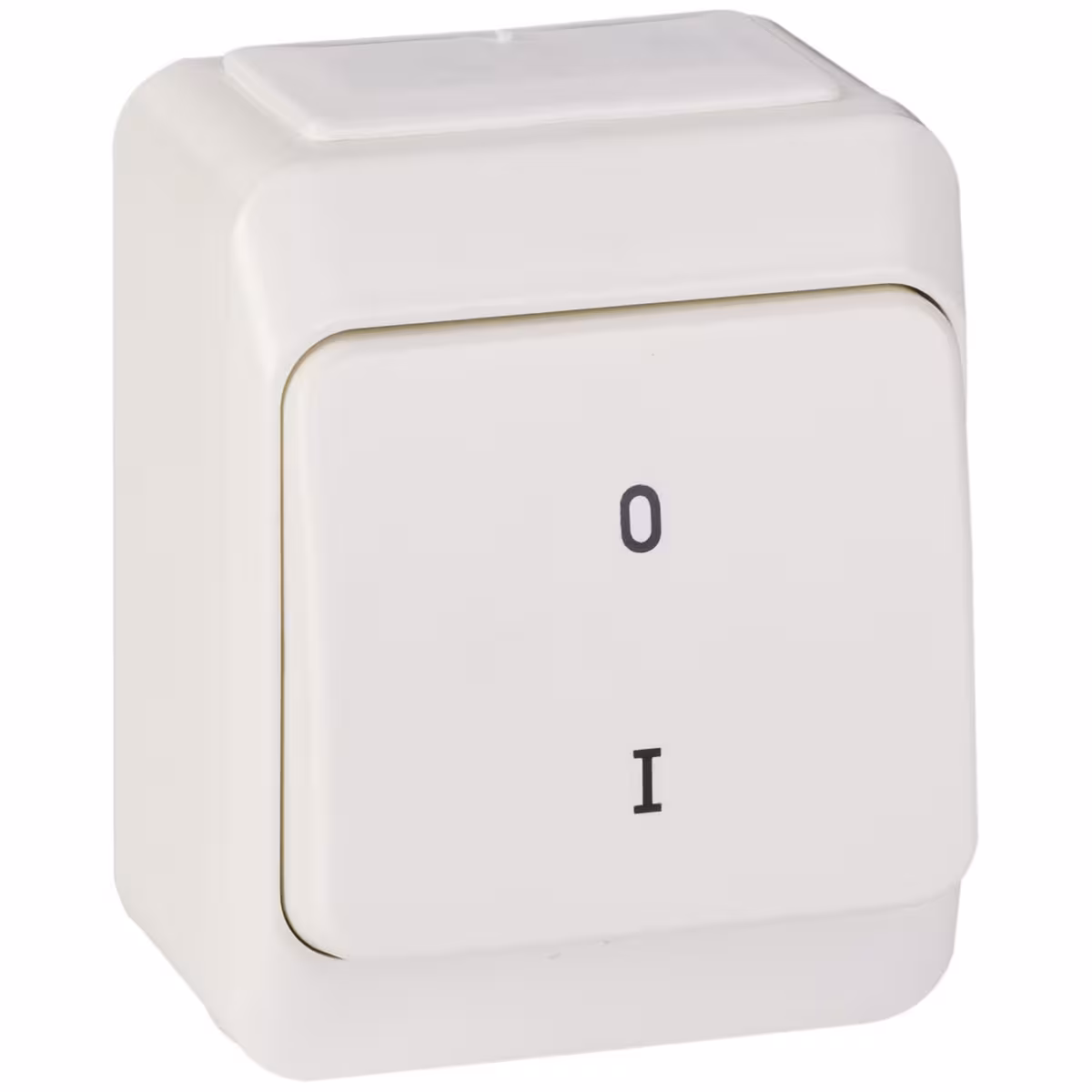 Kjøp Schneider Electric Bryter, Aqua-Stark, 2-polet, utenpåliggende, 16A, IP44, polarhvit