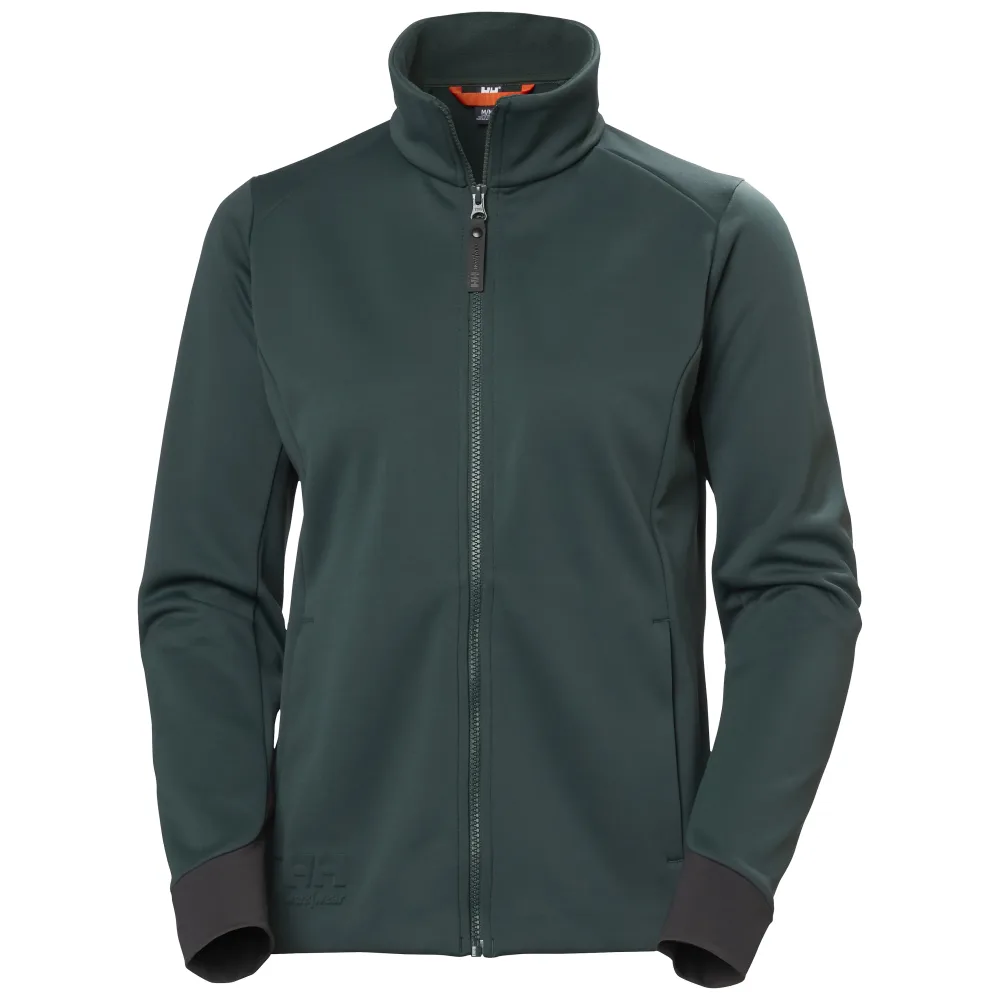 Helly Hansen Workwear Tech 72381_450 Fleecejacka grön, dam XXL
