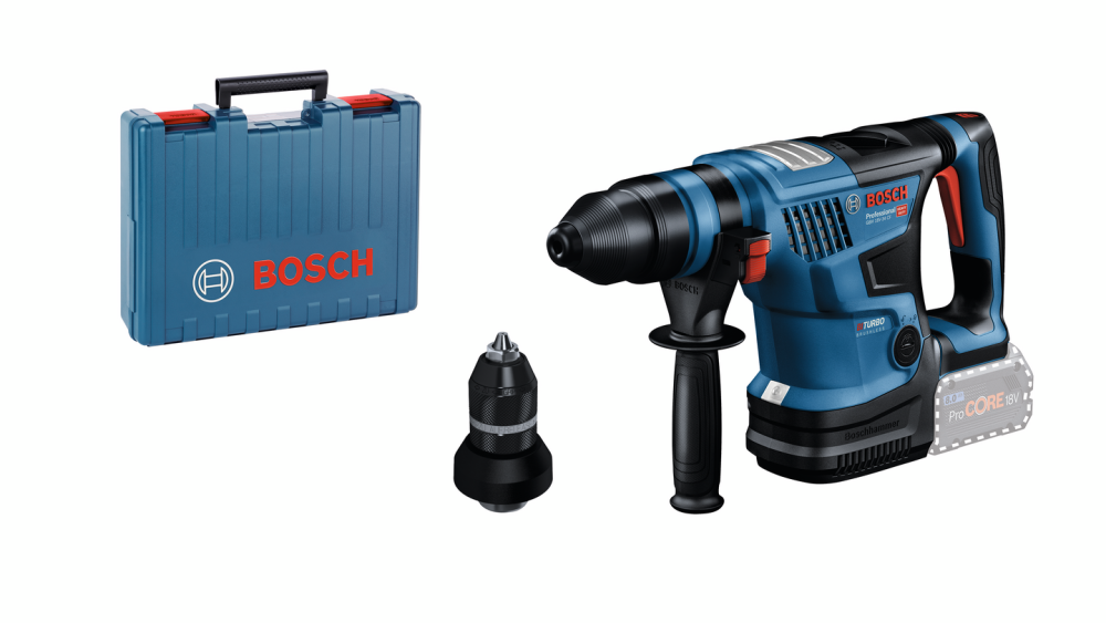 BORRHAMMARE GBH 18V-34 C SOLO CASE