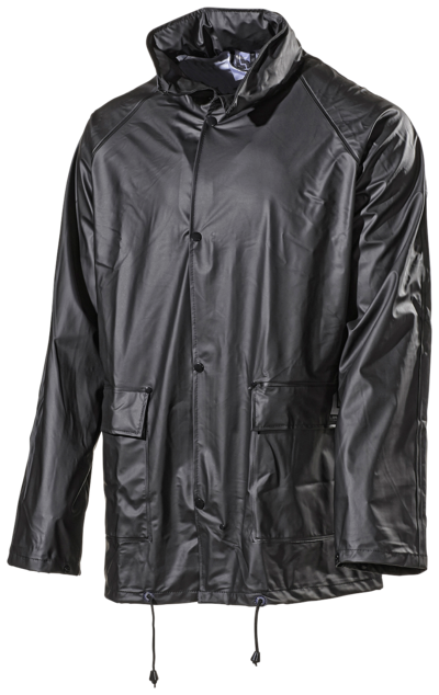REGNJACKA 903PU SVART XL
