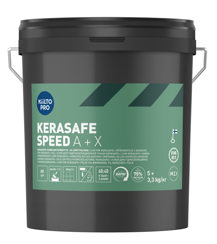 TÄTSKIKT KIILTO PRO KERASAFE SPEED 5X3,3KG