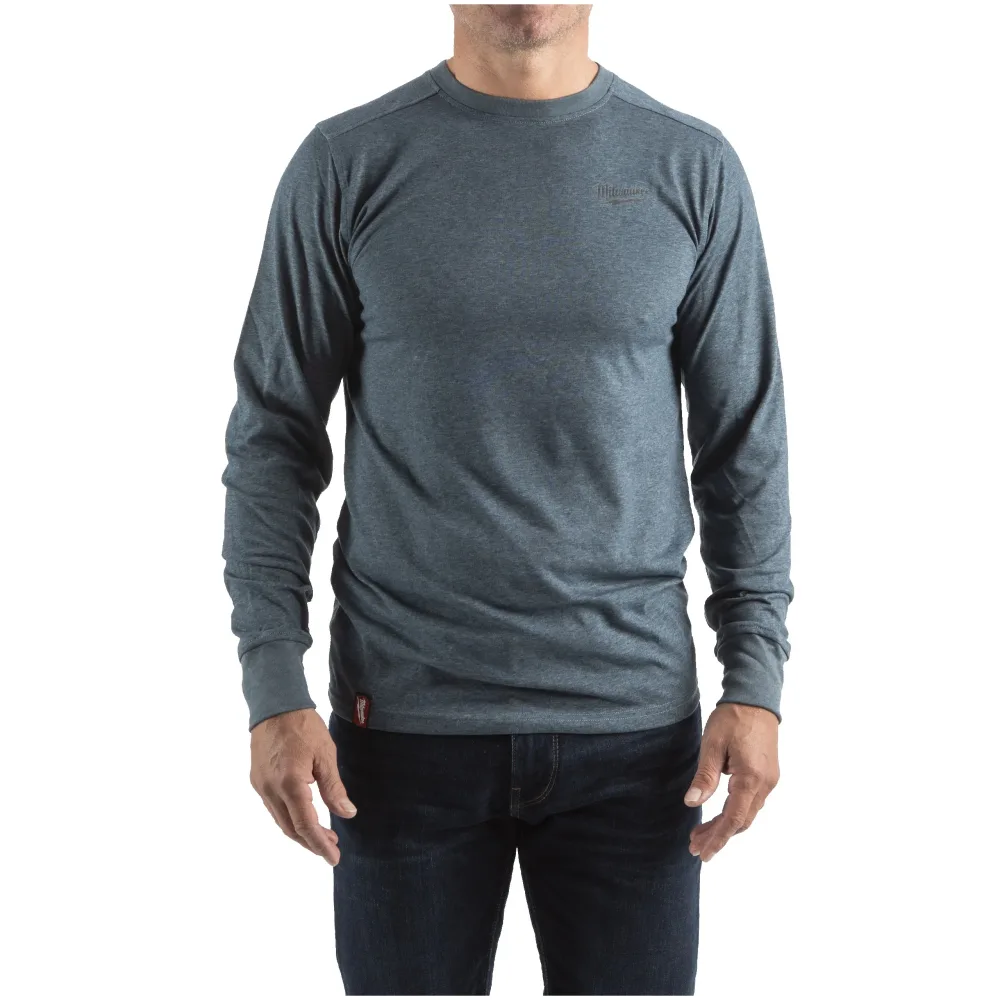 Milwaukee HTLSBLU T-shirt blå L