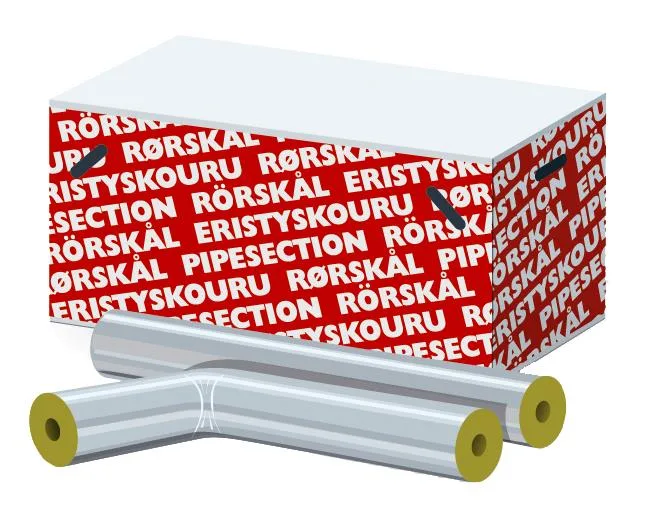 ROCKWOOL 79281 Rörskål 30 mm isolertjocklek, med tejp Ø: 60 mm