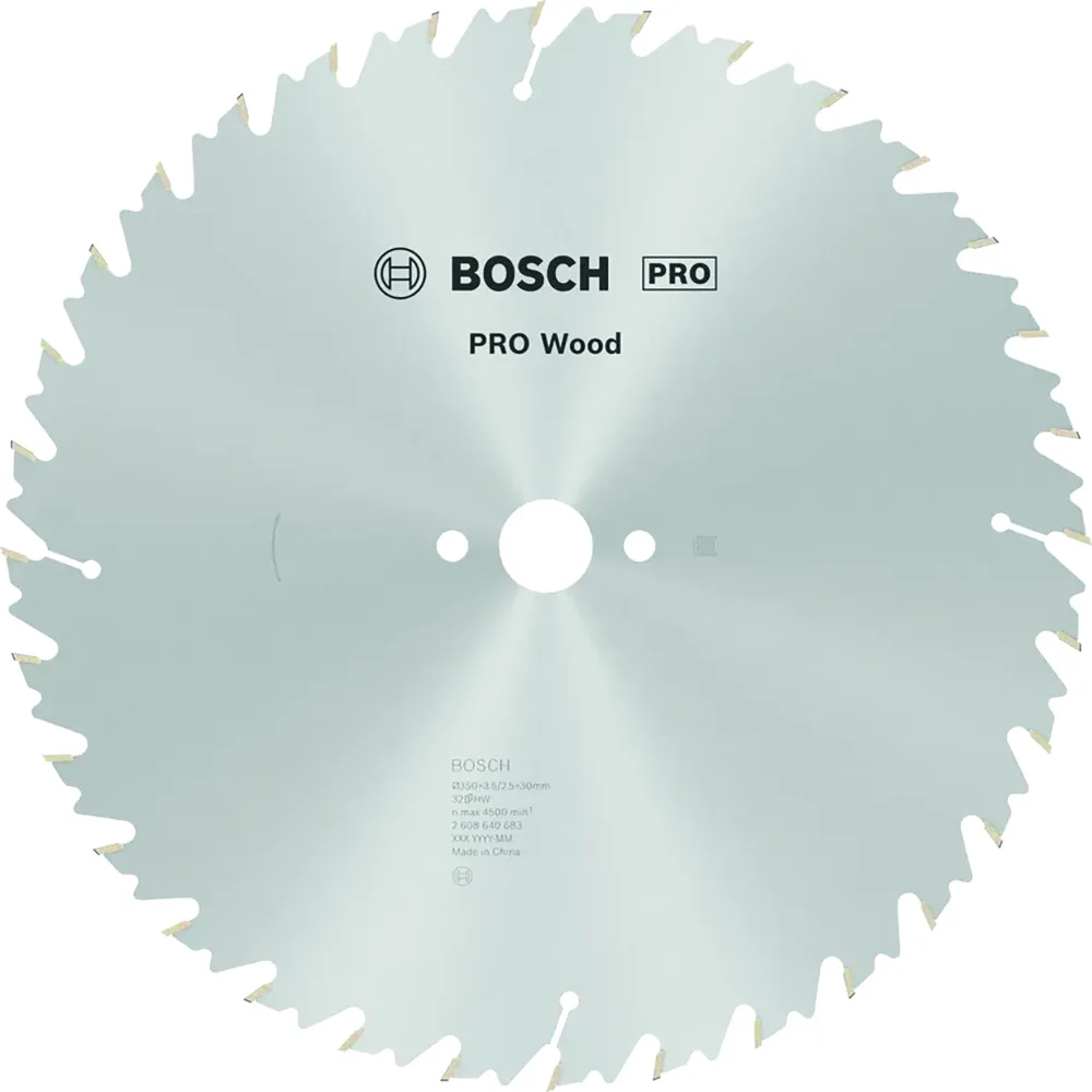 Bosch PRO Wood cordless 2608640683 Cirkelsågklinga 350x30 mm, 32T