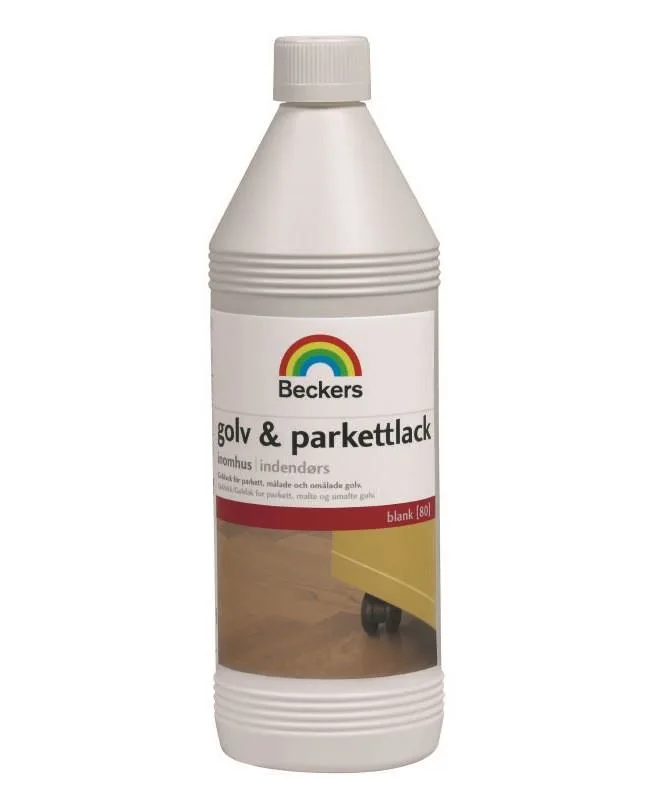 Beckers 710009960 Golv- och parkettlack halvmatt 1 l