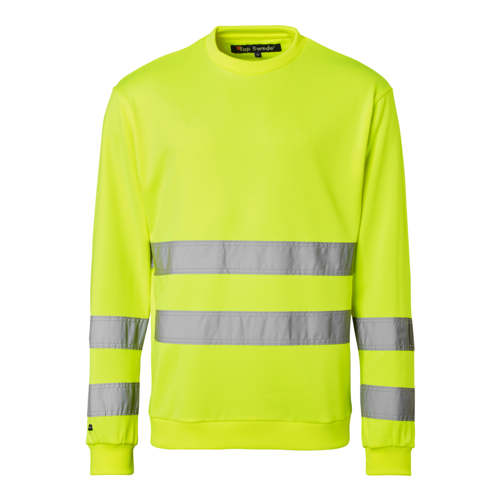 SWEATSHIRT TOP SWEDE VARSEL GUL XXXL