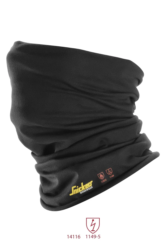 Snickers Workwear 9069 ProtecWork Halsmudd svart, one size