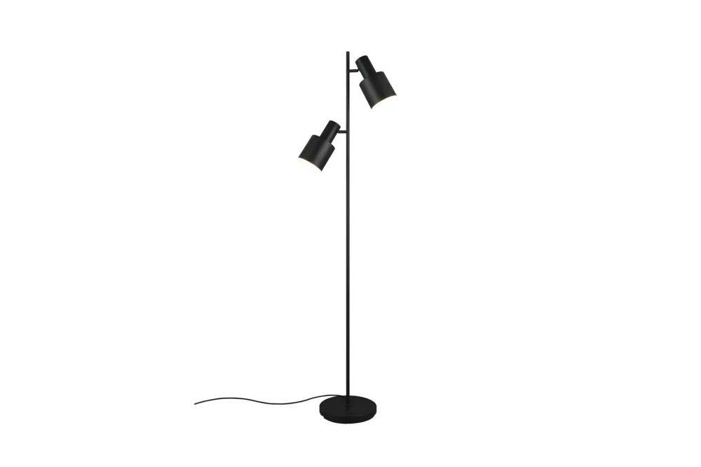 Golvlampa TRIO Agudo Mattsvart
