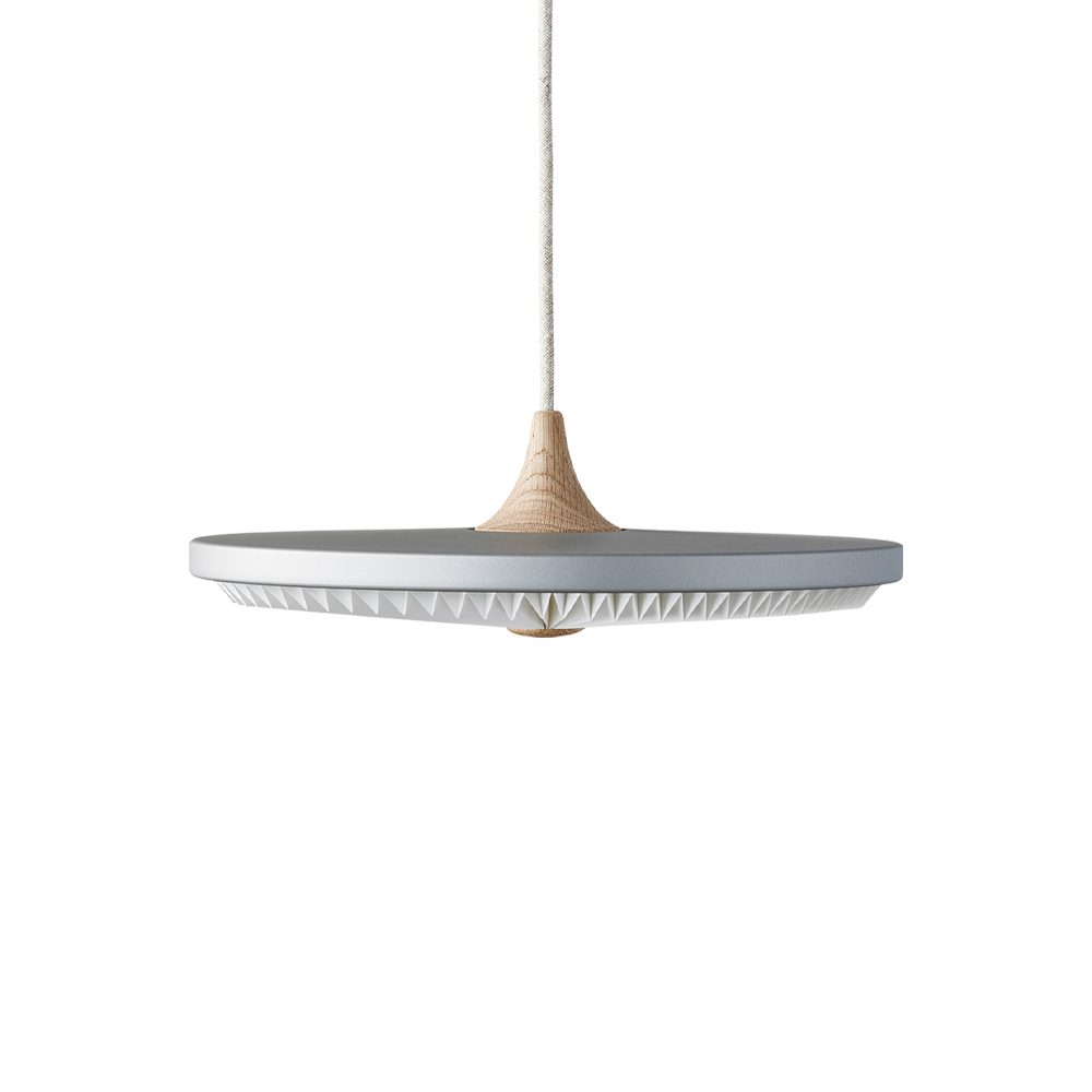 Soleil pendel, silver cloud, small