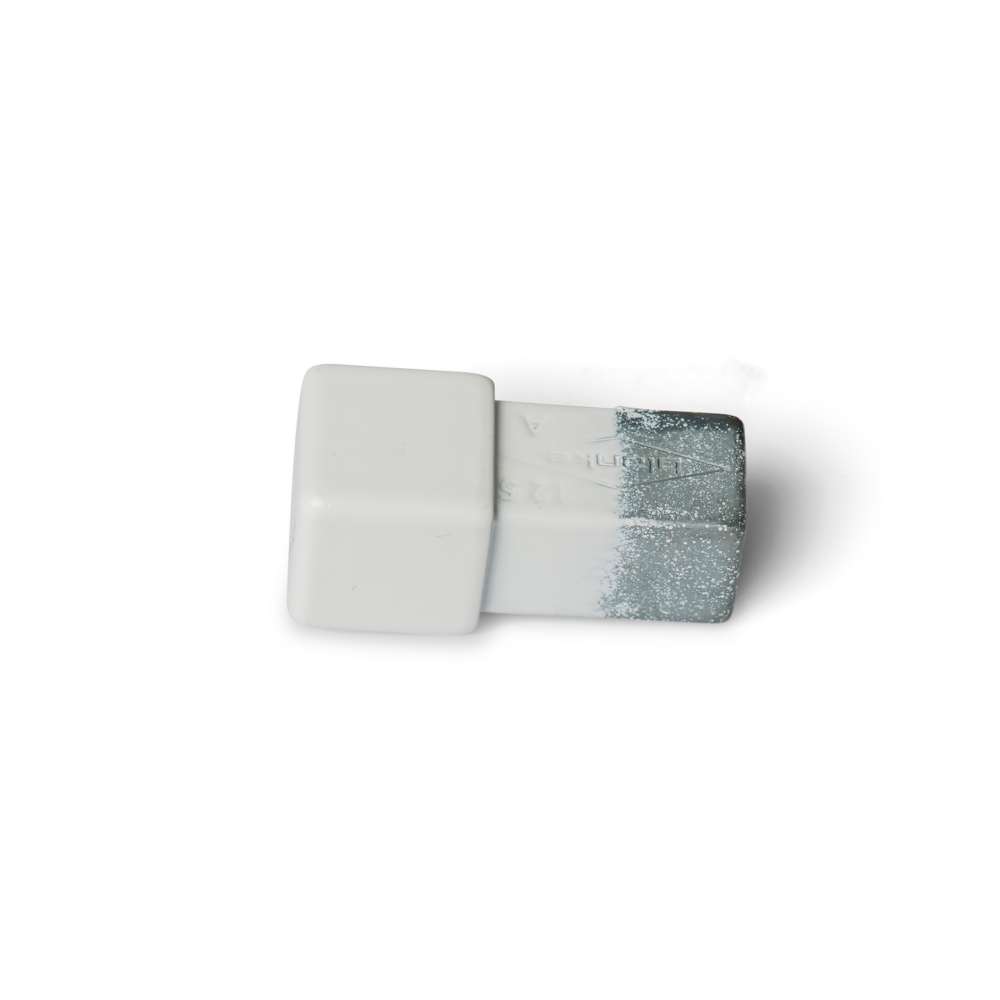 HÖRNDEL KVADRAT ALU VIT 7MM