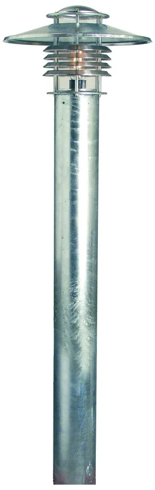Westal Arnäs Pollare 1250 mm, E27 Galv/Silver - Bild 2