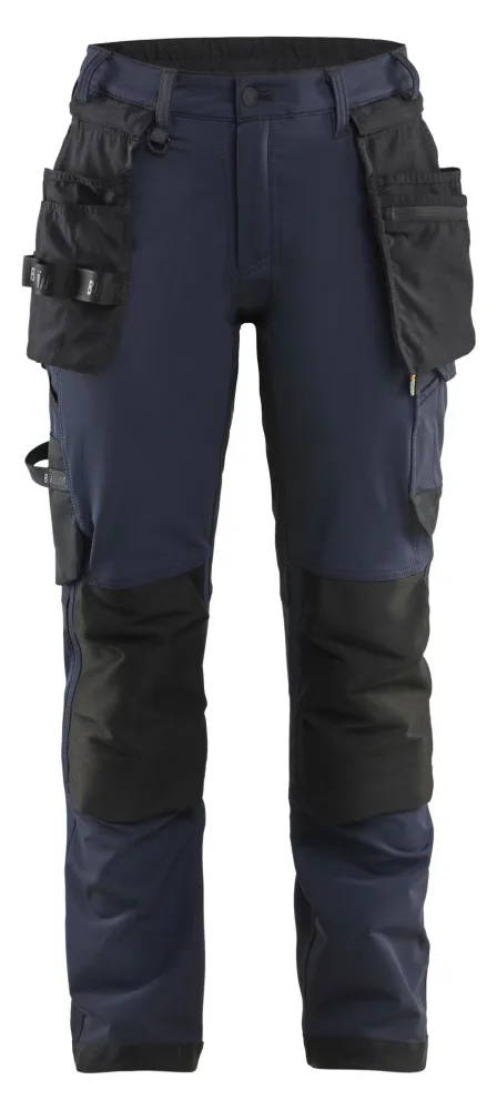 Blåkläder 712116458699C42 Arbetsbyxa marinblå/svart Marinblå/svart