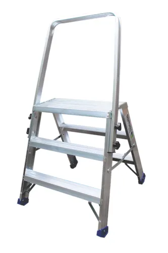 Skeppshultstegen 4250-04-210 Stegpall inklusive säkerhetsbåge 4 steg, 975 mm