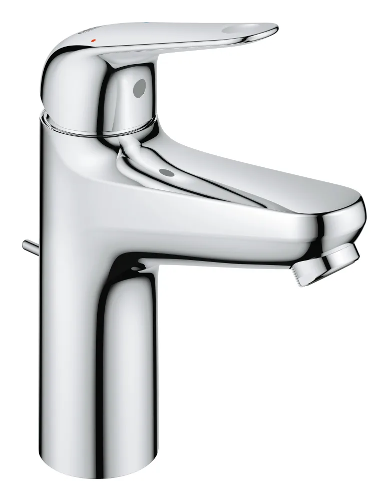Grohe Swift 24328001 Tvättställsblandare lyft-upp, M-size, krom Kallstart, Energy Saving