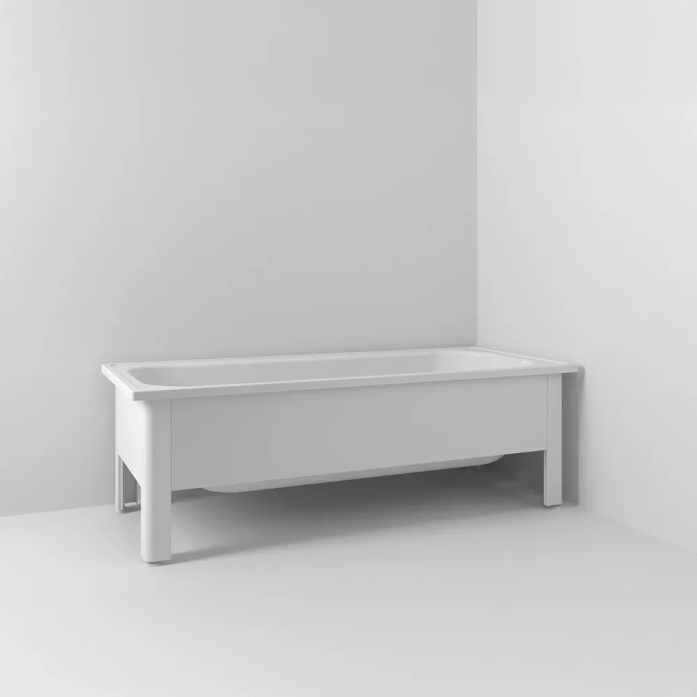 Badkar Emalj 1600mm, Vit matt | Stuvbutiken