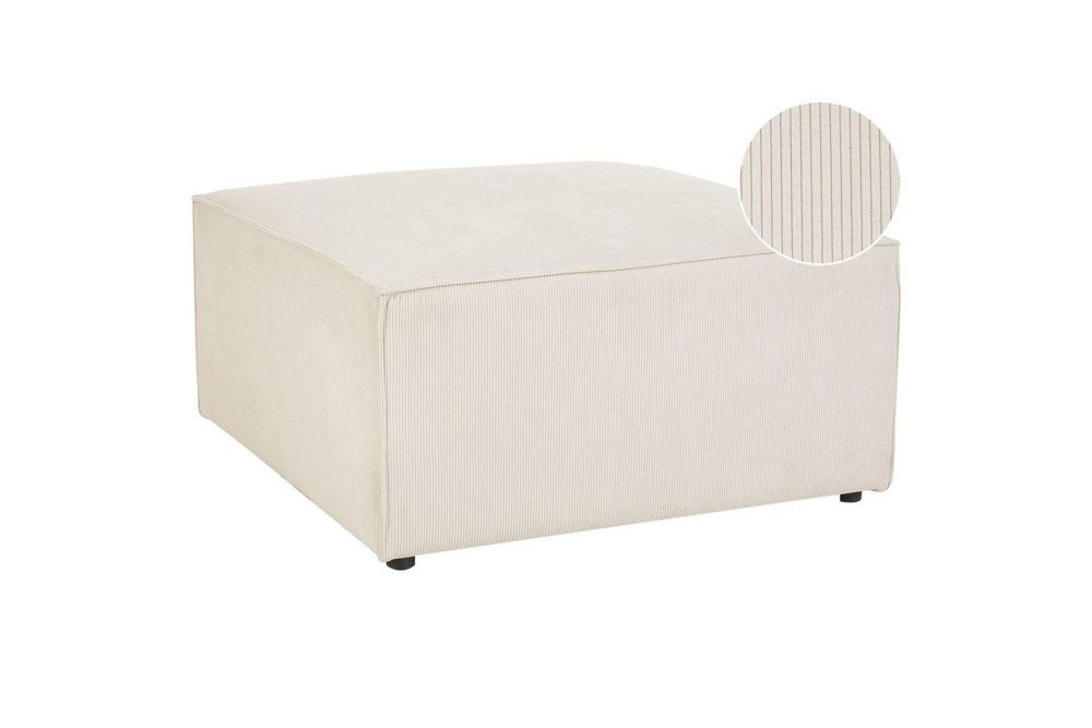 Fotpall Lemvig Beige
