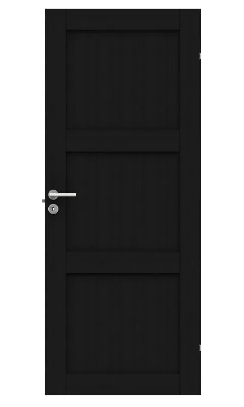 Swedoor Unique 03L Innerdörr vitpigmenterad ek 825x1940 mm - Bild 2