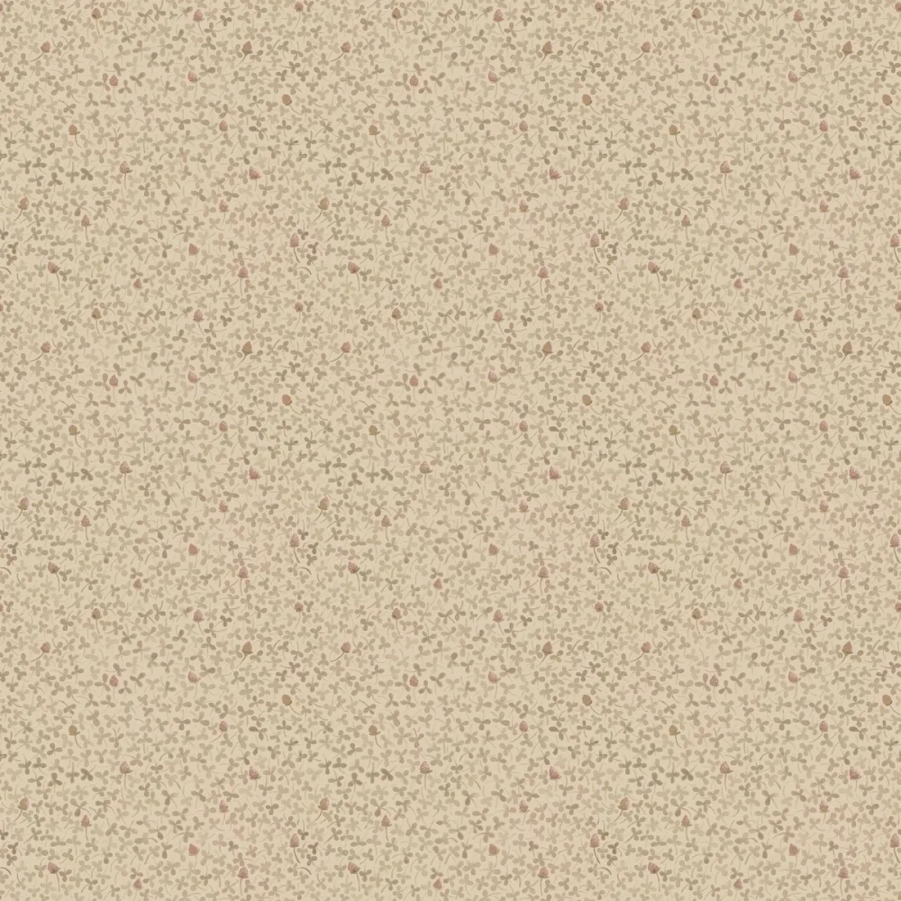 Lyckebo Clover 28012 Beige Tapet - Midbec | Stuvbutiken