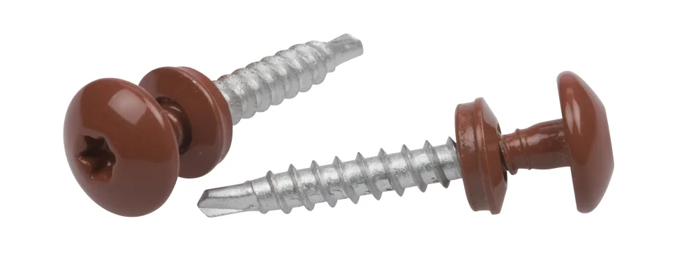 Ejot 860373 Byggskruv SAPHIR IQ, UTV-C3 4,8 x 35 mm/A, OXIDRÖD 3009 250-pack - Bild 2
