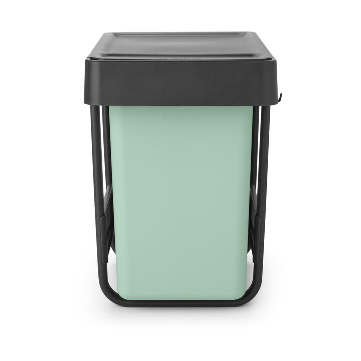 Sort&Go Inbyggnadsbara hinkar, 2x15 L, Mörkgrå