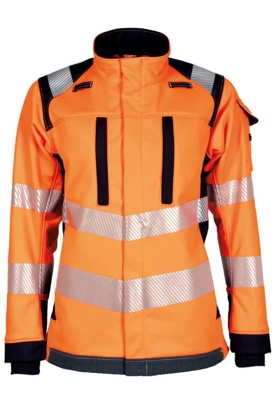 Tranemo 5219-95 Softshelljacka varsel, orange, flamskydd XL