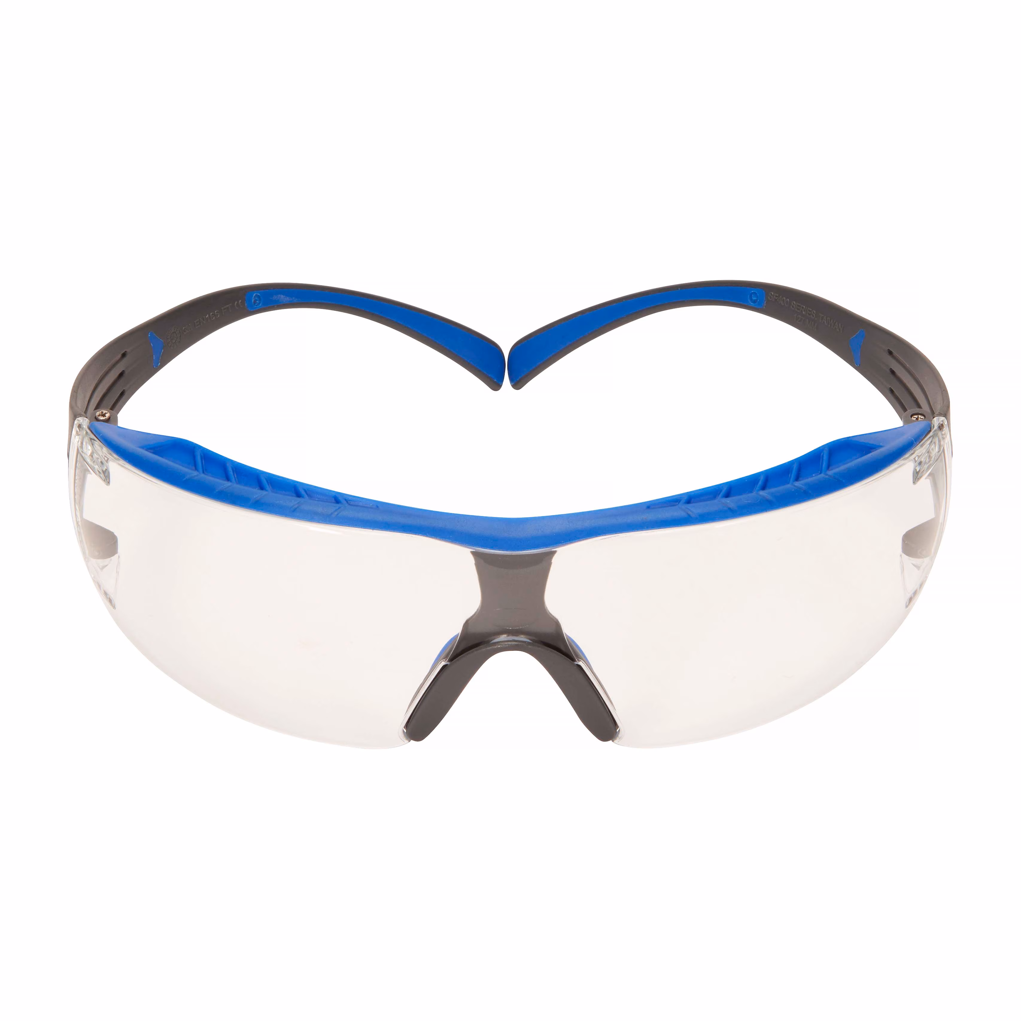 Kjøp Skyddsglasögon SecureFit 400X, klar lins med reptålig anti-fog-beläggning, blå/grå båge, SF401XSGAF-BLU-EU