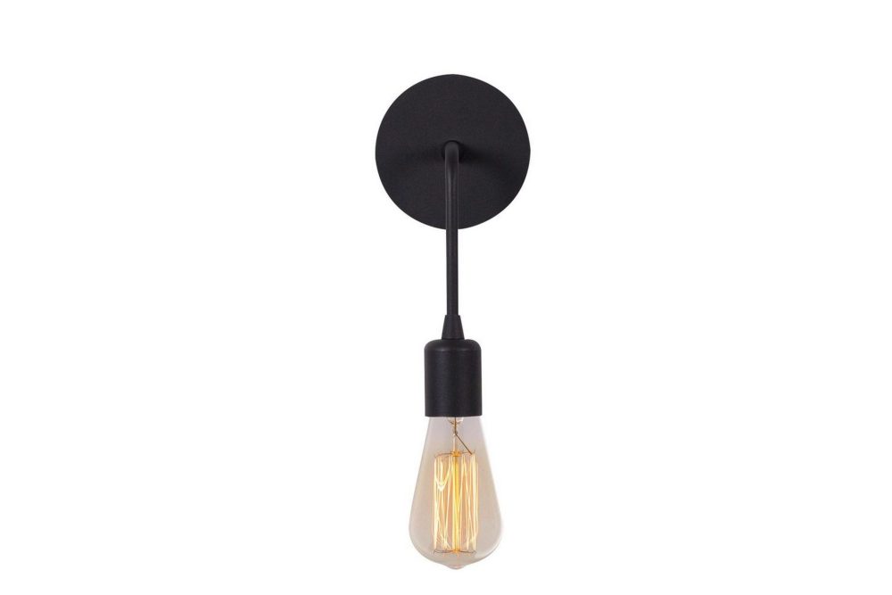 Vägglampa Lysar Svart