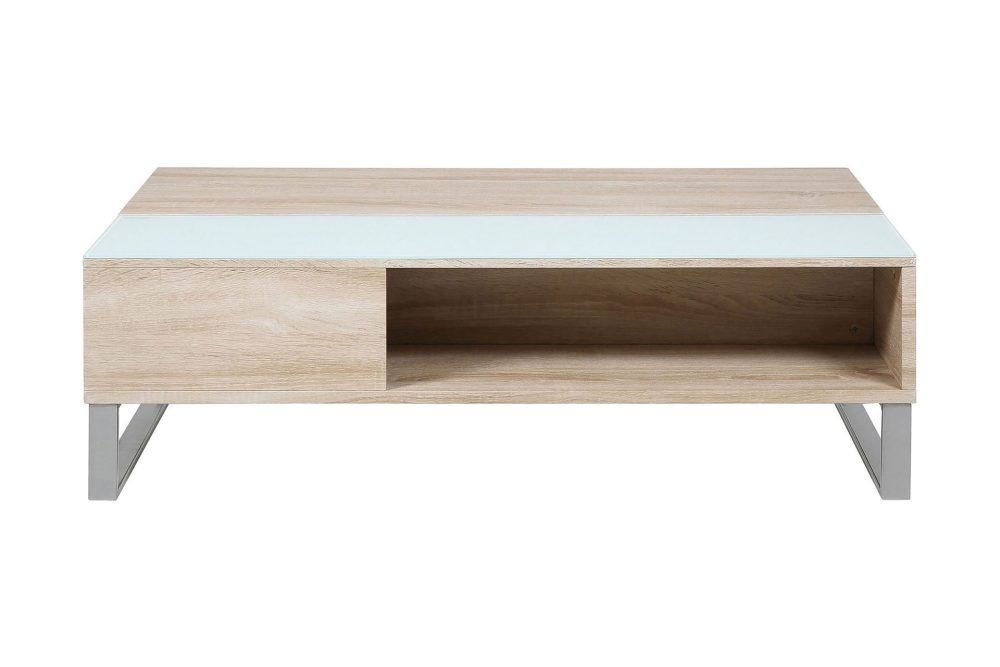 Vilhelmina Soffbord 110 cm med Förvaring Hylla