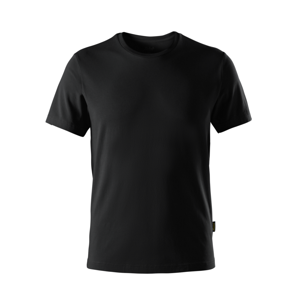 T-SHIRT SLIM FIT SVART STL XL