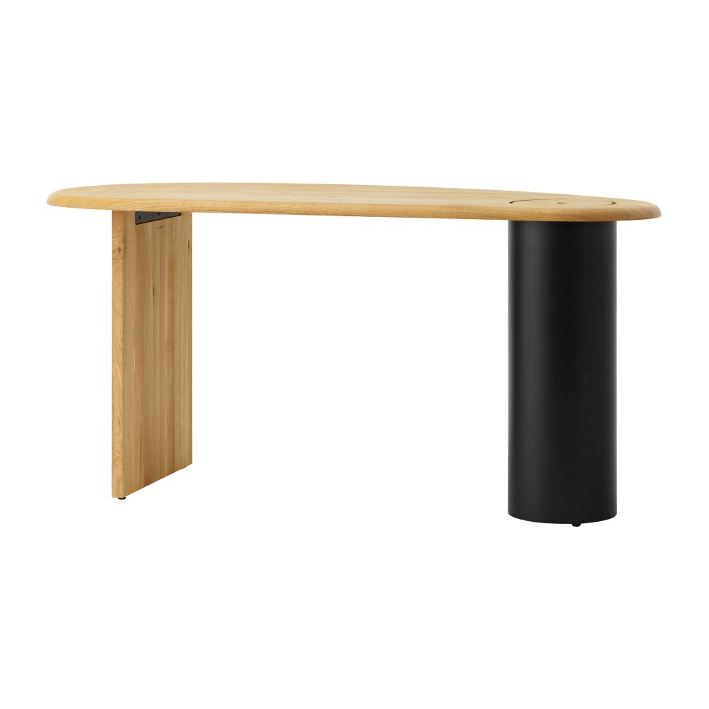 The Eclipse desk skrivbord, Natural Oak