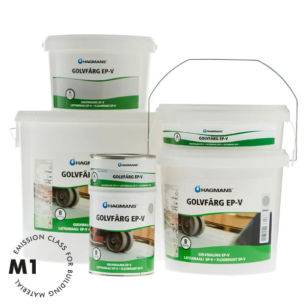 Golvfärg EP-V - 5002 Mellangrå - 4 kg