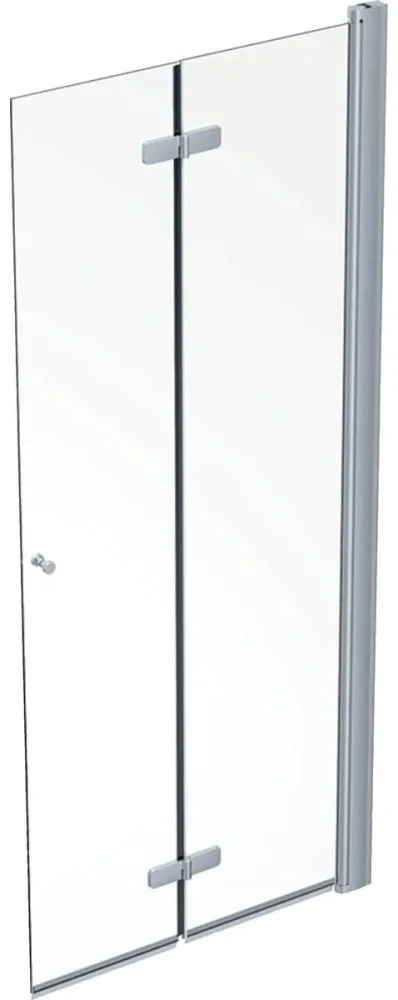 Contura Showerama Duschdörr silver/klarglas, höger 80 cm - Bild 2