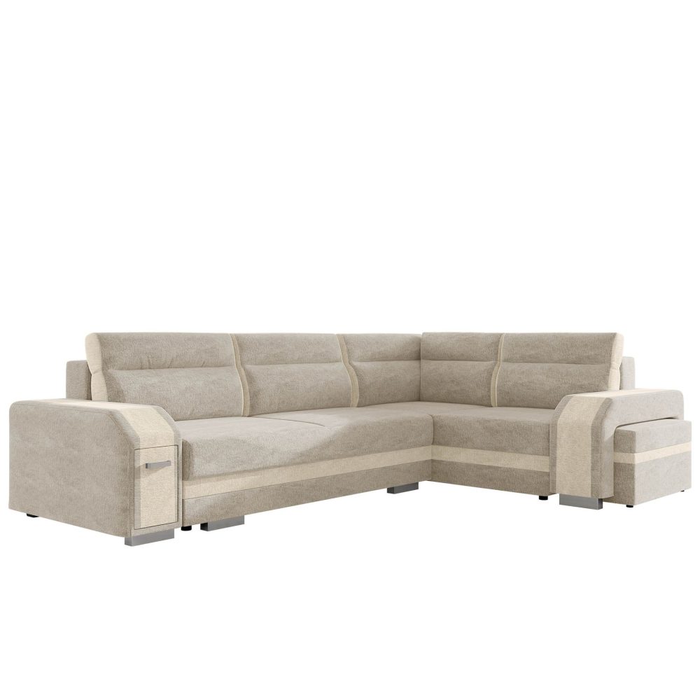 Lesley 4-sits Hörnbäddsoffa med förvaring