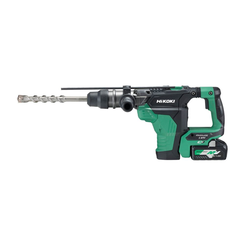 Kjøp HiKOKI Kombihammer 36V, DH36DMA, inkl. 2x4,0 Ah batterier & lader