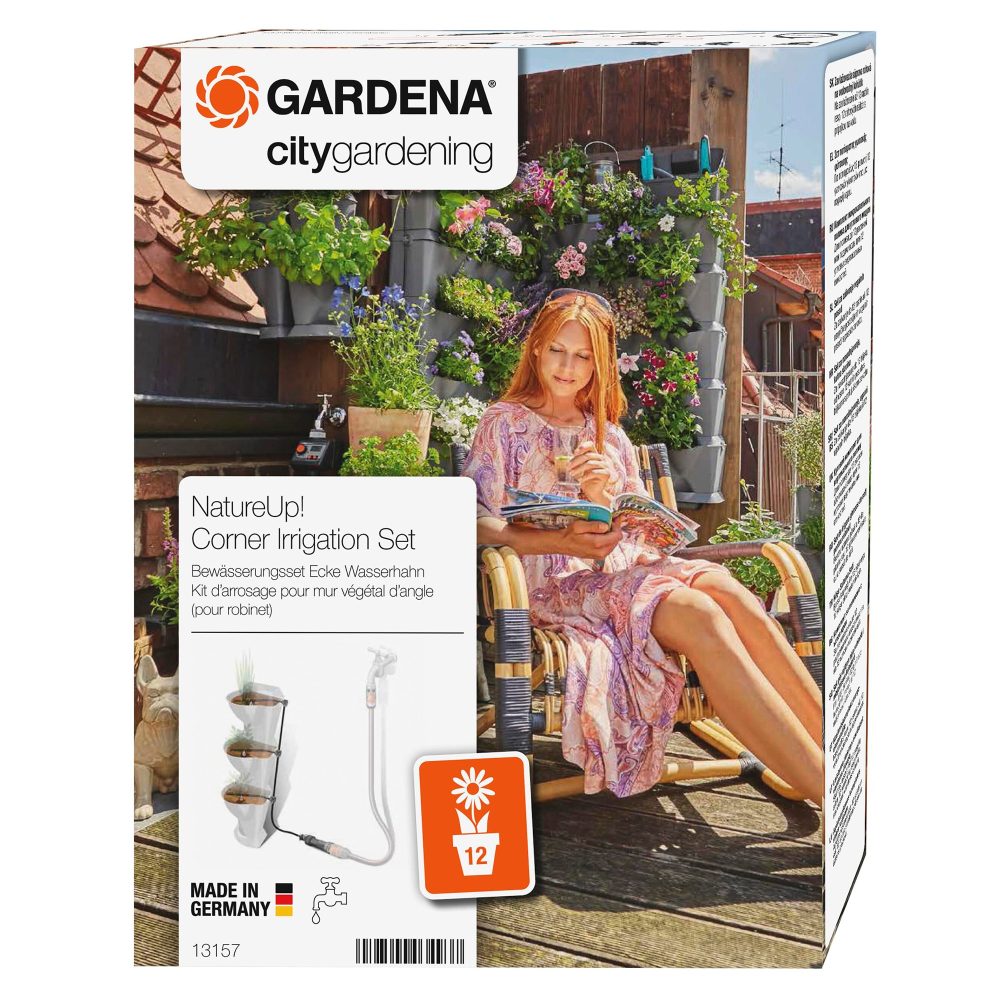 Kjøp Gardena NatureUp! Vanningsett for vertikal planteholder for hjørner (for vannkran).