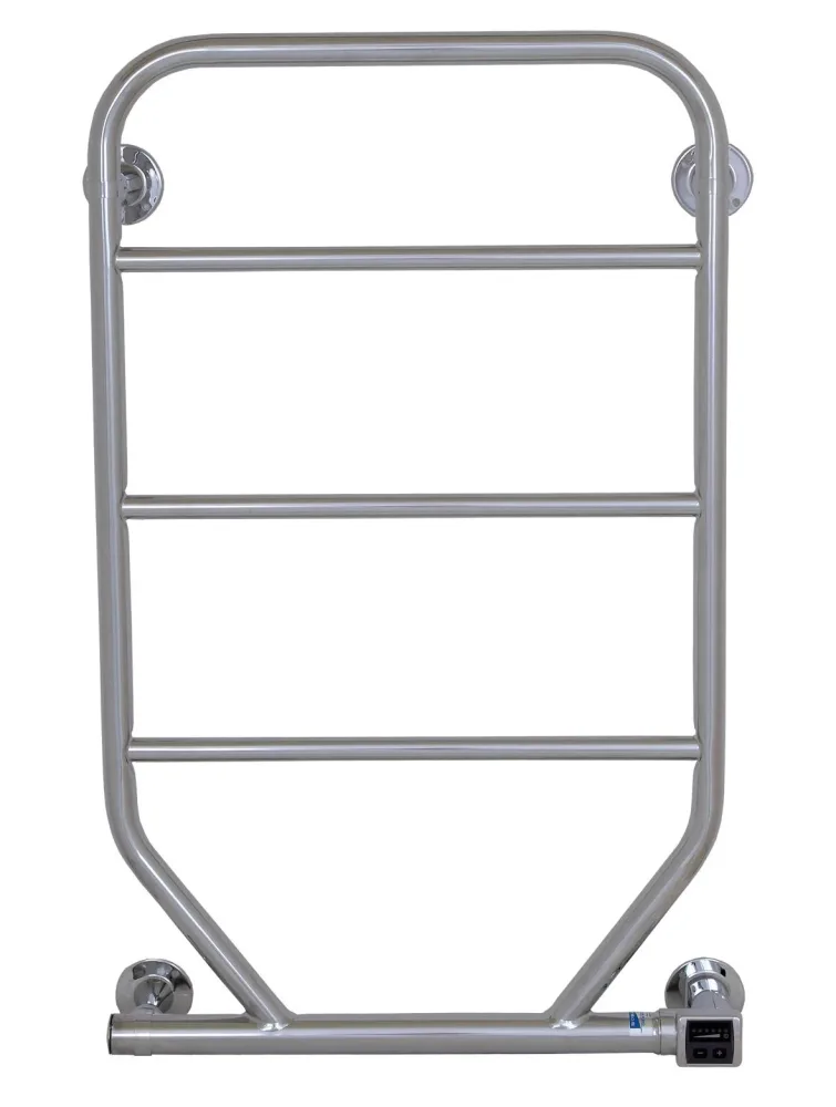 Somatherm Taserud CMB40-ST Handdukstork med ljusdiod, 810 x 530 mm, krom Inbyggd strömbrytare och förinställd termostat