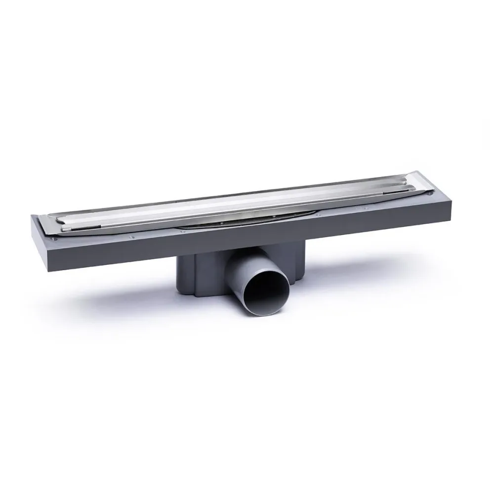 Purus PRO Line Premium 1200 Golvbrunn med ram, sidoutlopp