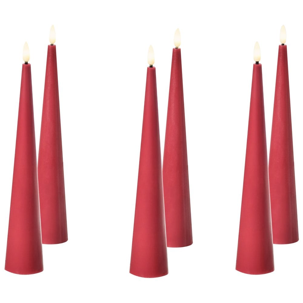 LED-ljus Aurum Set med 6