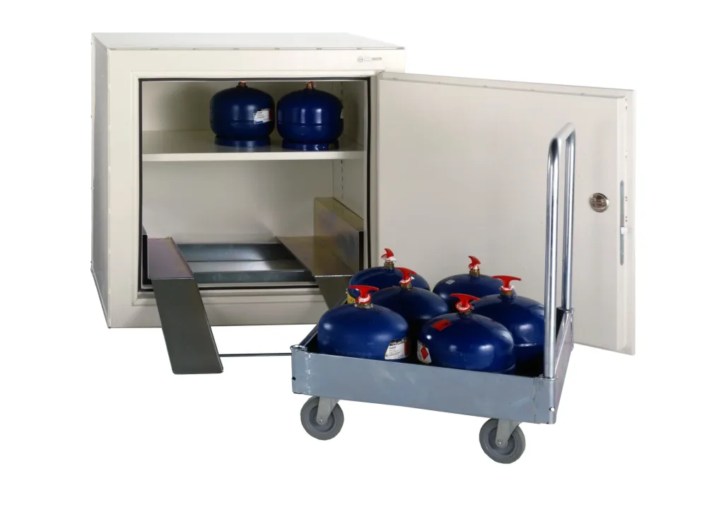JiWa EI30 GAS4 Gasolskåp avskiljande, 600 mm djup 853x925x600 mm