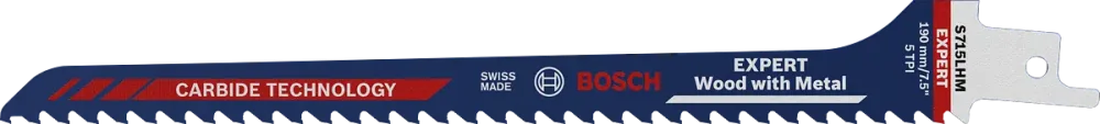 Bosch Expert S 715 LHM Wood with Metal Tigersågblad