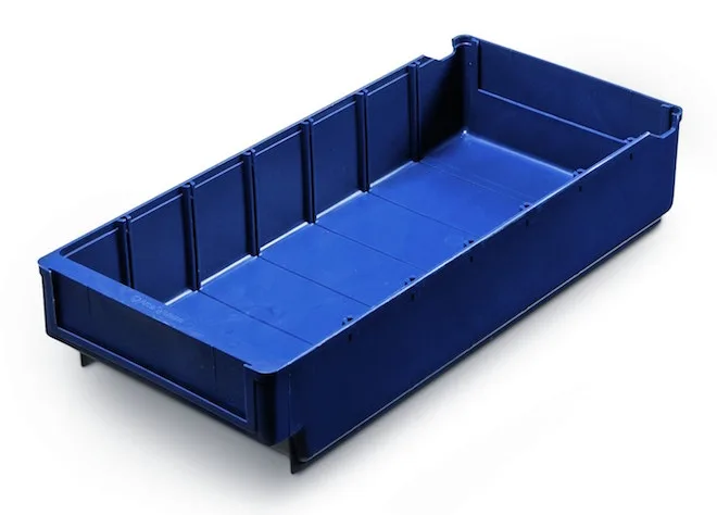 Schoeller Allibert ARCA 4530 Lagerlåda blå 400x188x80 mm