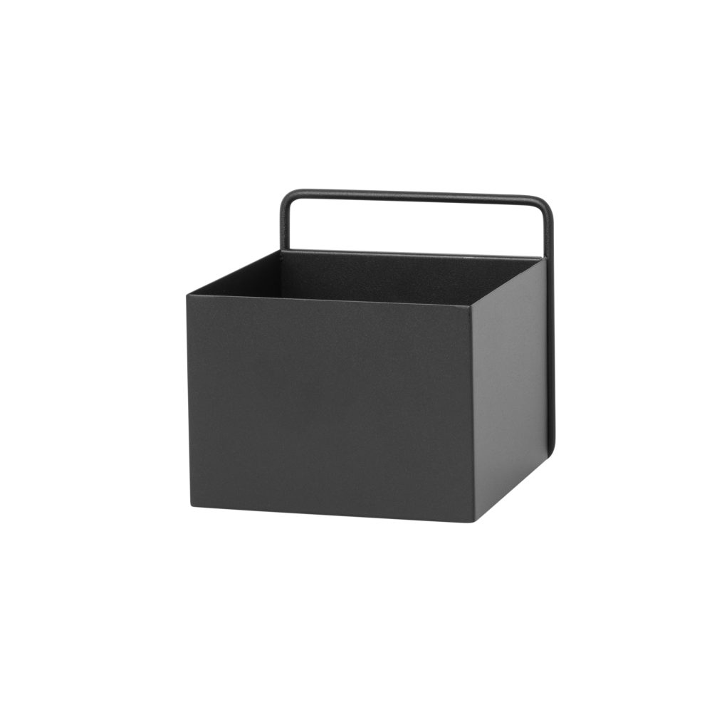 Ferm Living wall box square, svart