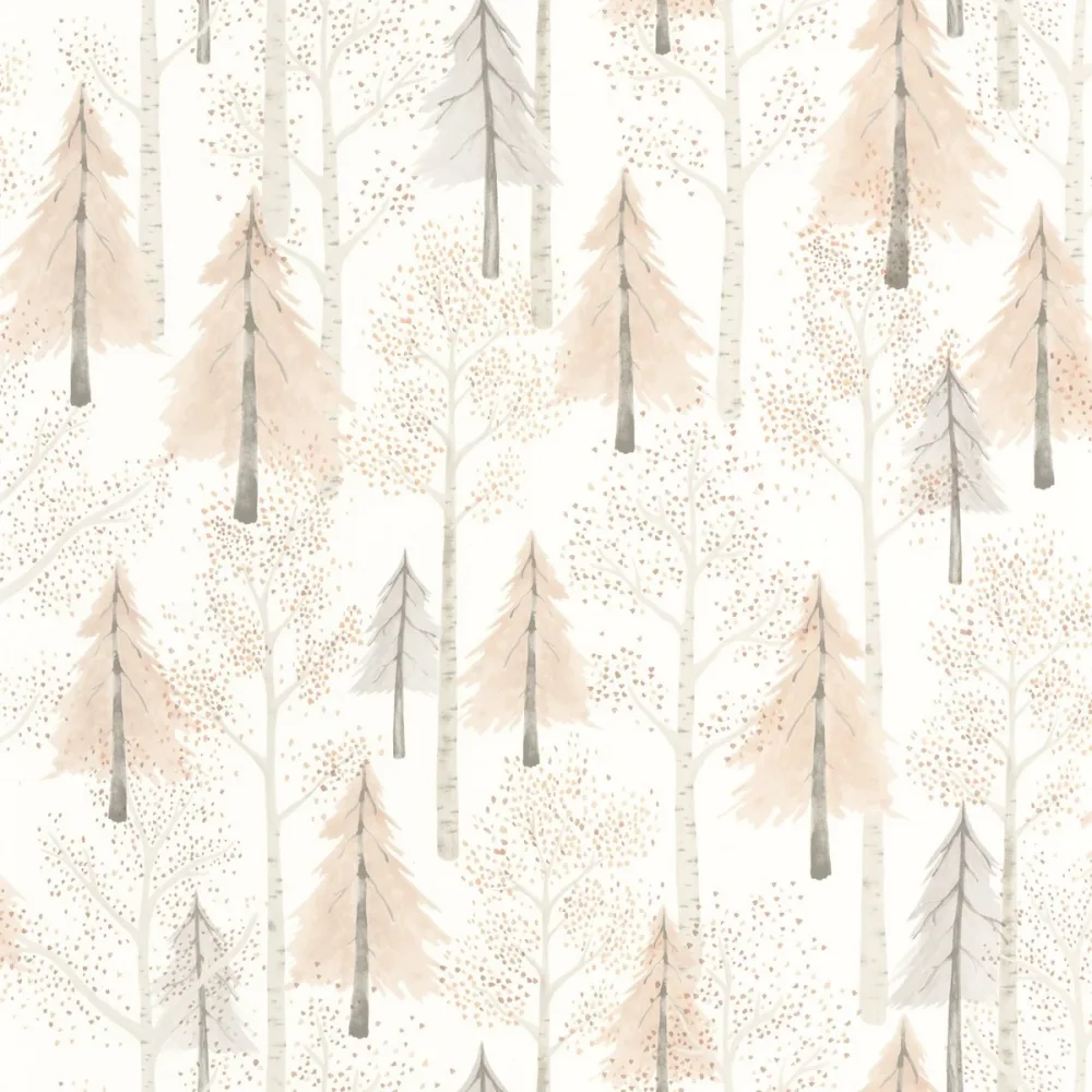 Once Upon A Time Walk IN The Forest Beige Nude Ouat88241732 Tapet | Stuvbutiken - Bild 2