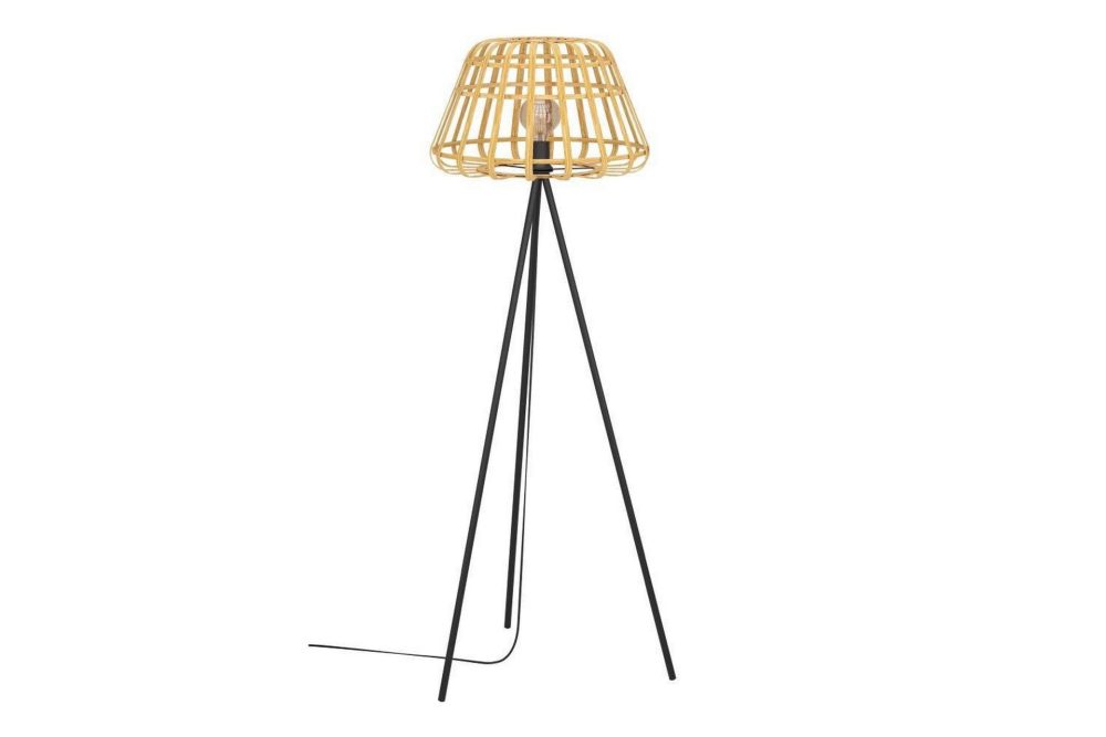 Golvlampa Eglo Montezuelo Trä