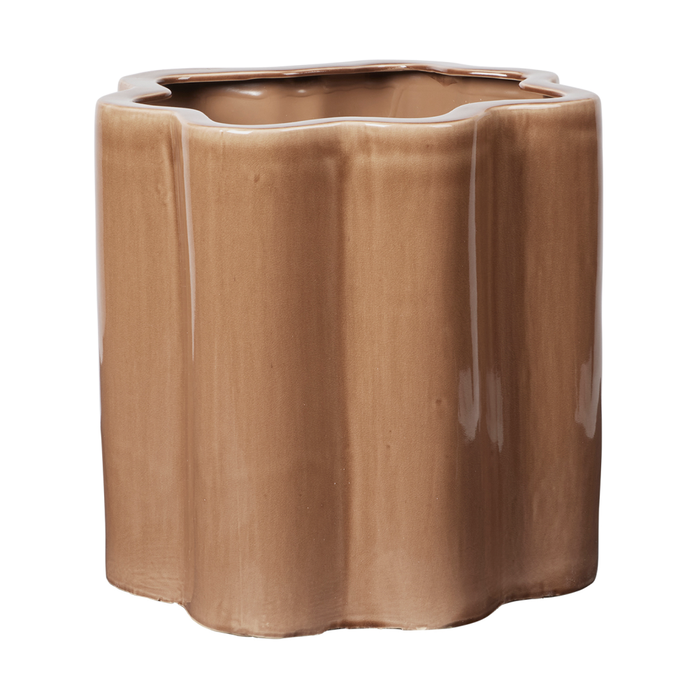 Sonja blomkruka H:36 cm, Brown