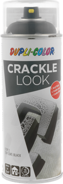 SPRAYFÄRG DUPLI-COLOR CRACKLE LOOK SVART, 400ML